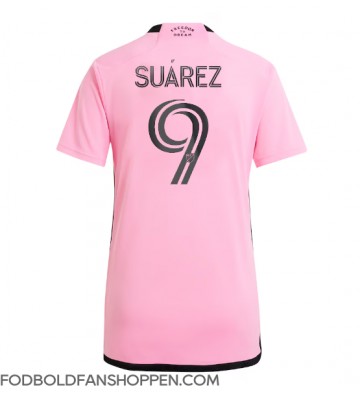 Inter Miami Luis Suarez #9 Hjemmebanetrøje Dame 2024-25 Kortærmet